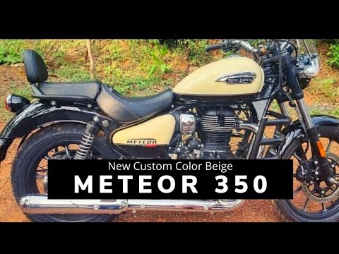 Royal Enfield Meteor 350 Supernova New Custom Color 2020 | Meteor 350|  Ride With Meteor