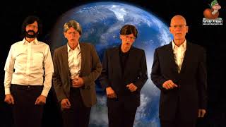 MONKEYS ON A BIG BLUE SPINNING BALL (Parody of) Funiculi Funicula