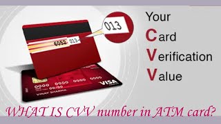 What is CVV Number in ATM Visa Card and it use explained