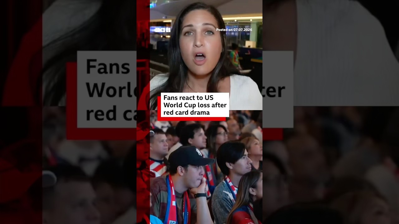 Video: BBC fans react to US World Cup exit vs Belgium amid Balogun red card row