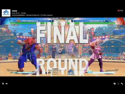 Evo 2017 - Street Fighter V Grand Final: Punk vs Tokido