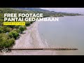 Free Drone Footage Pantai Gedambaan Kotabaru South Borneo