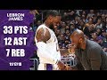 LeBron James Puts On A Show As Kobe Bryant Sits Courtside 2019 20 NBA Highlights