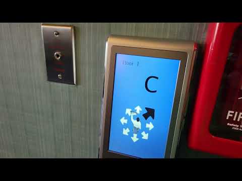 Compassed 1984 Westinghouse Mark V Traction Elevators | Disney's Paradise Pier Hotel | Anaheim CA