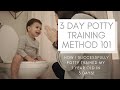 3 DAY POTTY TRAINING METHOD 101 | How I Successfully Potty Trained My 1 Year Old in 3 Days!