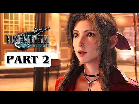 FINAL FANTASY 7 REMAKE – Gameplay Walkthrough Part 2 [No Commentary]