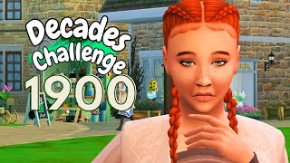 Préparation du DECADES CHALLENGE pour les années 1900 🕰 #sims4  Let's play