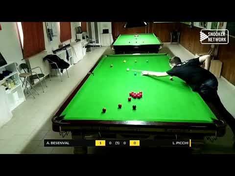 TUSCANY SNOOKER ACADEMY - REG. FIBIS TOSCANA CAT. B 2020/21 - A. BESENVAL vs L. PICCHI