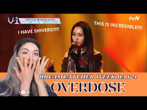 💀 #OVERDOSE COVER (#SIYEON) - #DREAMCATCHER WEEK DAY 4 REACTION 💀 | hana_ppoi