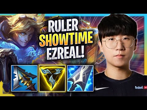 RULER SHOWTIME WITH EZREAL! - JDG Ruler Plays Ezreal ADC vs Kog'maw! | Season 2023