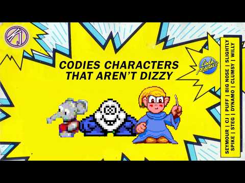 The Codemasters Cartoon Game Characters Who AREN'T Dizzy | Kim Justice