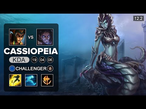 Cassiopeia Top vs Sylas - EUW Challenger - Season 12 Patch 12.2