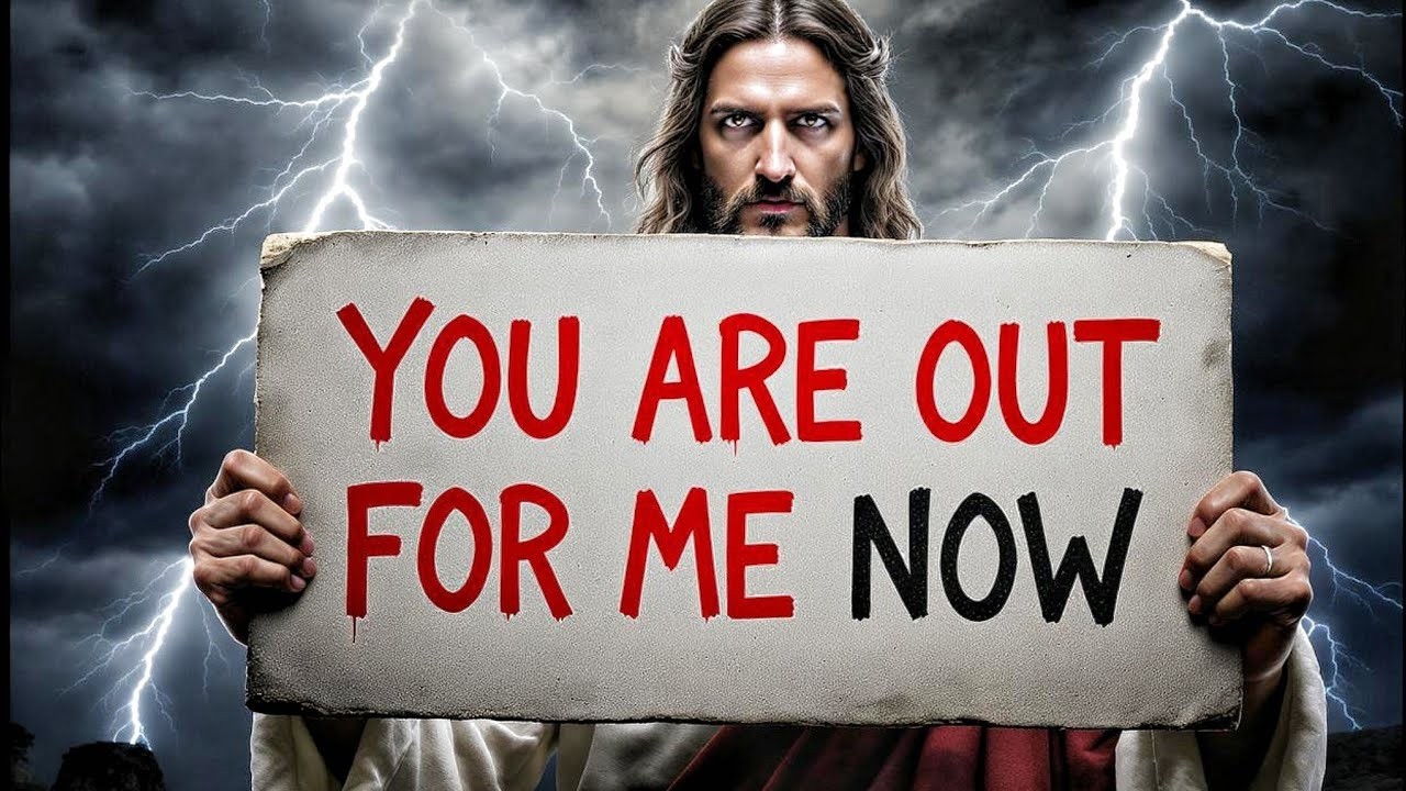 🔴GOD SAYS: YOU ARE OUT FOR ME NOW | GOD MESSAGE | GOD'S MESSAGE FOR YOU TODAY