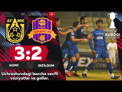 O'zbekiston 🏆 Coca-Cola kubogi  1/4 final AGMK — QIZILQUM 3:2