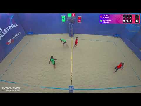 21:00 B. Moldovan / O. Klishch - D. Korobkov / Y. Babych 17.10.2022 | Winners Beach Volleyball