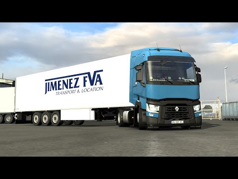 ETS2 1.36 Open Beta Renault T460 Paris - Nantes - Bourges