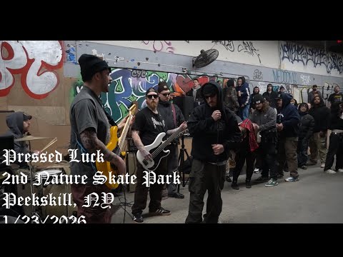 Pressed Luck- 2nd Nature Skate Park- Peekskill, NY- 1/23/2026
