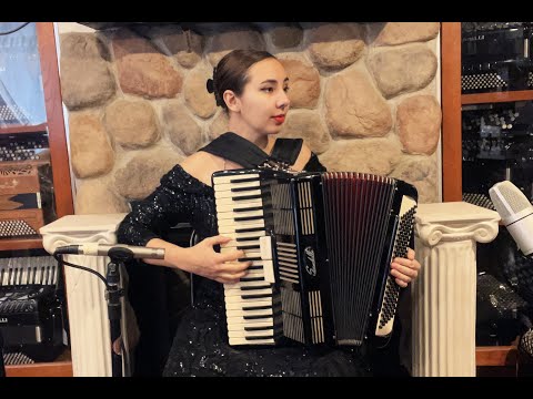 6586 - Black Scandalli Piano Accordion LM 41 120 $599