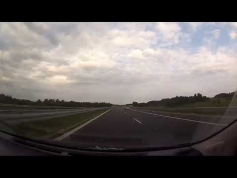 Polnische Autobahn A4 Krakau - Tarnow
