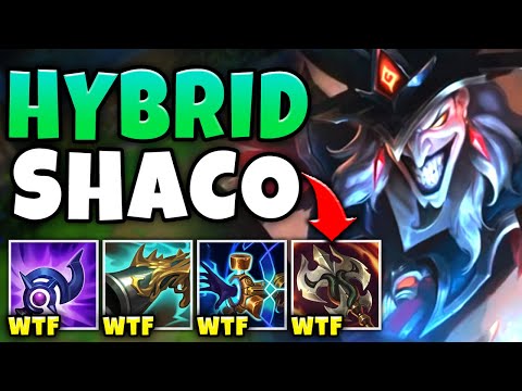 THIS WEIRD SHACO BUILD DOES INSANE DAMAGE!! - Pink Ward URF Gameplay