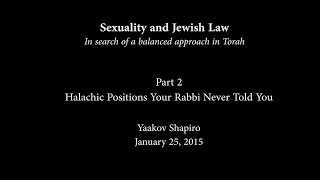 Part 2: Halachic Positions Your Rabbi Never Told You