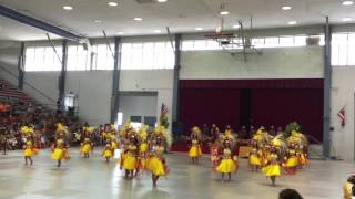 2016 Hilo Tahiti Fete - To’a Here Tahitian Revue - Tamarii & Tamahine Ote’a part 1