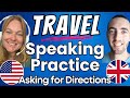How To Ask For And Give Directions In Spoken English Learning Videos Speaking Practice UK US