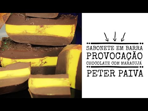Chocolate and Passion Fruit Provocation Soap - Peter Paiva