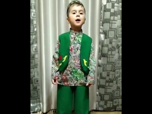 #көмешкыңгыраулар Мингалиев Ильназ, 6 яшь. Буа шәһәре. Муса Җәлил, "Карак песи"