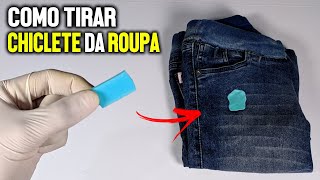 How to remove chewing gum from clothes (3 simple ways) DIY