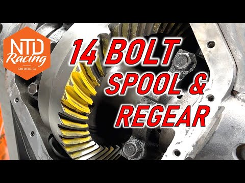 GM 14 Bolt Re-Gear and Spool - Baja 1000 tested.