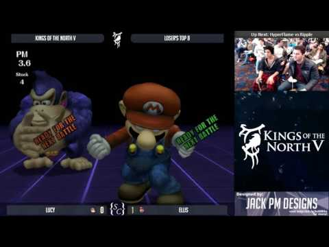 Lucy (DK, Puff) vs Ellis (Mario) - Kings of the North V PM Loser's Top 8