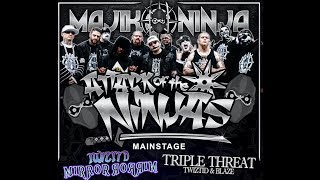Twiztid Presents ATTACK OF THE NINJAS (Majik Ninja Entertainment): August 26, 2017 in SLC