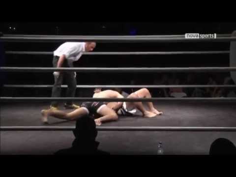 Atanas Dragnev VS Aggelo Papounaisvili ~ 79kg MMA Fight ~ Myrmidonia 2014