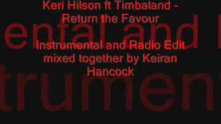 Keri Hilson feat Timbaland - Return the Favour with Lyrics