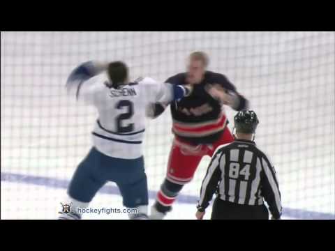 Luke Schenn vs Dale Weise