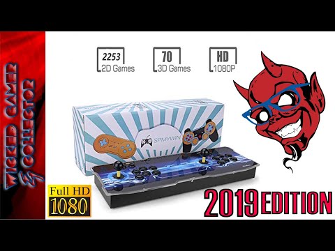 Spmywin 3D Pandora Key 7 2323 in 1 Review | 2019 Model 1080p | New Version... is this one Improved ?