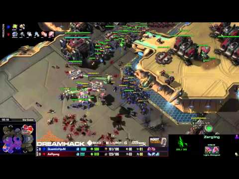 TvZ Ryung vs HyuN Game 1 Dreamhack Bucharest 2013