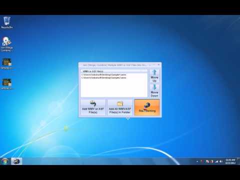 Join Multiple WMV or ASF Files Into One Software