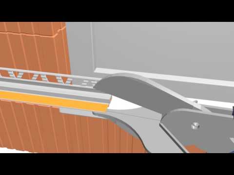 k-uni APL3D01 Anputzleiste 3D Membran