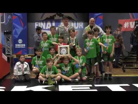 Montreux SBL Cup 2019 minibasket finale AS Basket Stabio vs Grand Saconnex