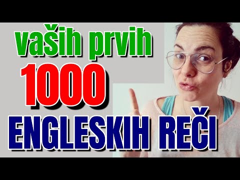 1000 ENGLESKIH REČI (ZA NIVO A1-A2)