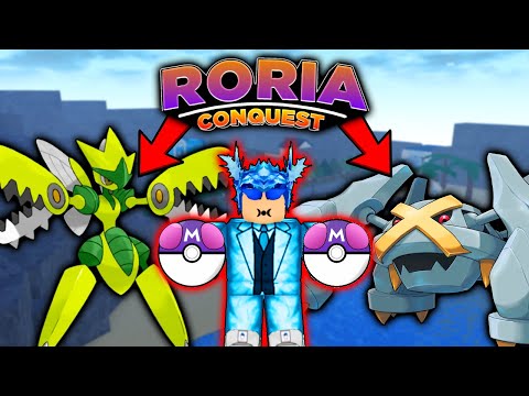 Building An INSANE Competitive Team in Pokemon Brick Bronze (Roria Conquest Roblox)
