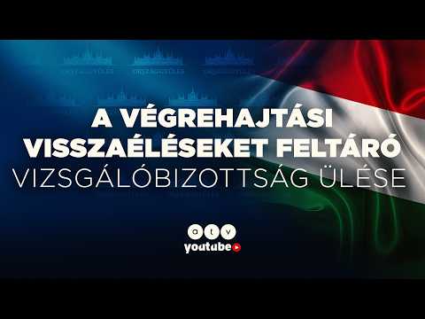 🔴 Folytatódnak a meghallgatások a visszaélésekkel kapcsolatban | ATV Élő