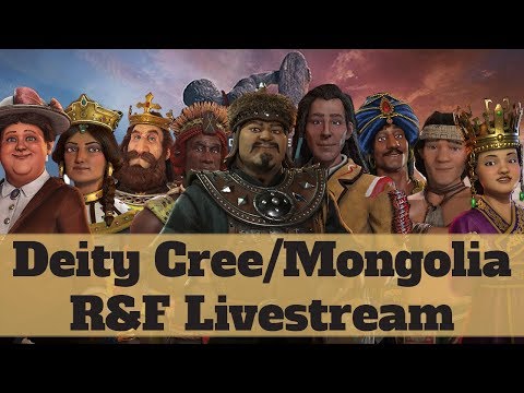 Deity Mongolia Livestream - Civilization 6 Rise and Fall