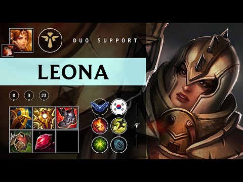 Leona Support vs Taric - KR Diamond Patch 25.24