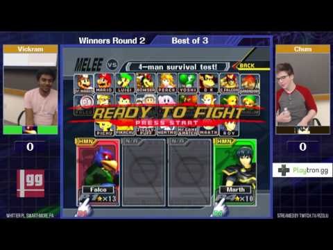 Event Match 12: Vickram (Falco) vs Chum (Marth) - Winners Round 2
