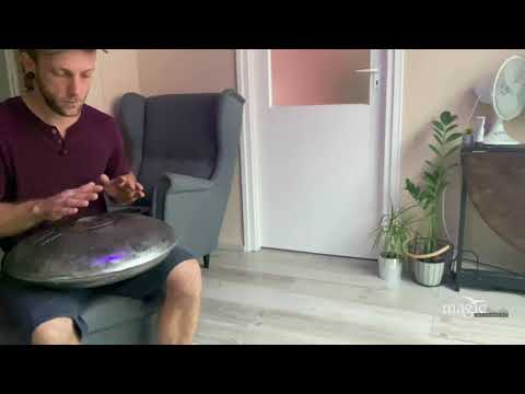 Handmade tongue drum - Minor gypsy (nyelves dob)