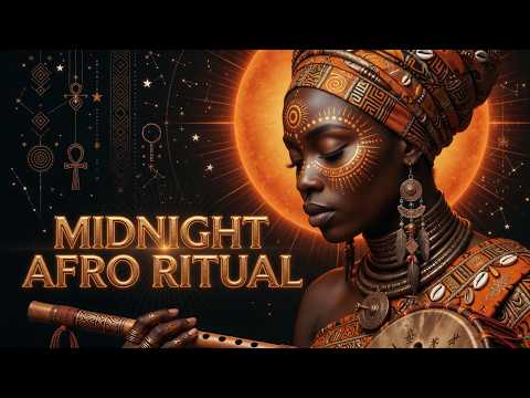 Midnight Afro Ritual ~ Deep Tribal Jazz Instrumental for Sacred Focus