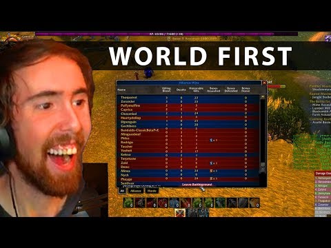 Asmongold Plays The First AB Of The Classic WoW Beta - It's A Landslide